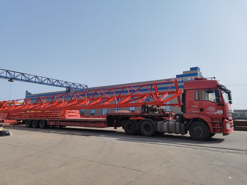 電動葫蘆門式起重機  MH10t—25m 制作完成，發(fā)往陜西榆林交付客戶使用